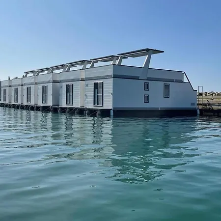 Maritime Houseboat With Rooftop Lounge
